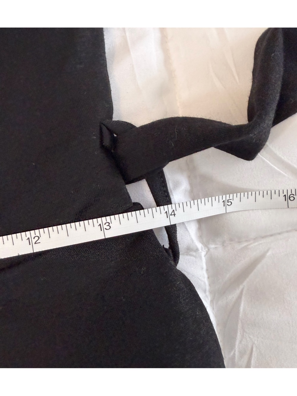 NWOT Elings-  One-Shoulder Black Jumpsuit with Tie Waist - Picture 8 of 16